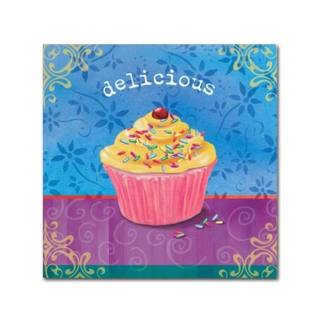 Trademark Fine Art Fiona Stokes-Gilbert 'Delicious' Canvas Art, 14x14 ALI13634-C1414GG